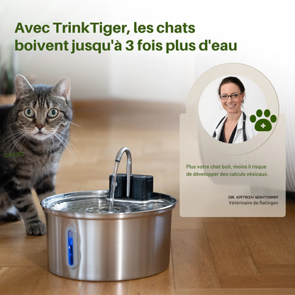 Fontaine à eau pour chat Tigrink 2.0